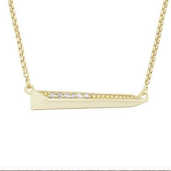NEW Kendra Scott Yellow Gold Necklace - Picture 3 of 4